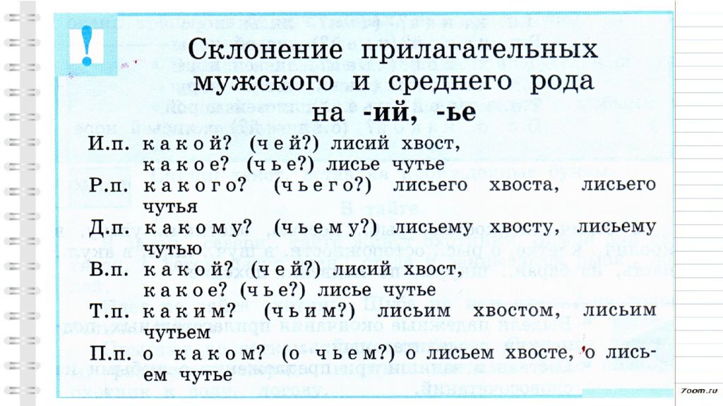 Имена прилагательные обозначающие звук