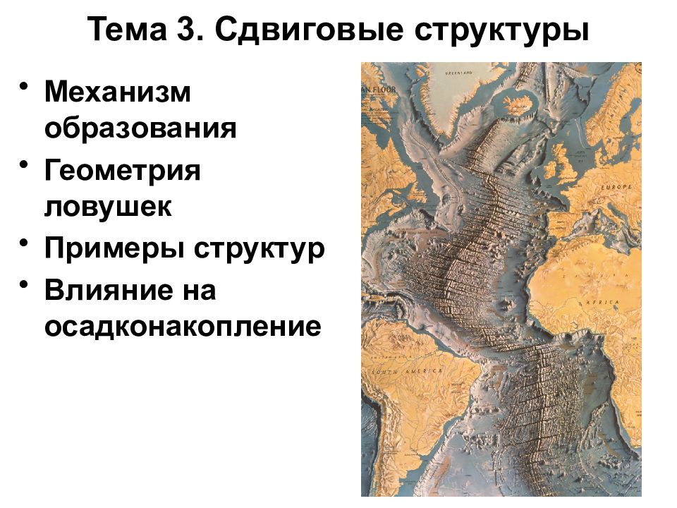 Тема 3. Сдвиговые структуры