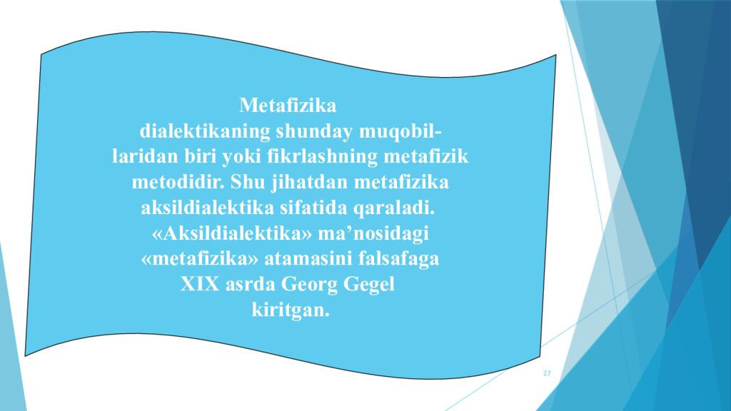 Mavzu : RIVOJLANISH FALSAFASI reja 1. Rivojlanish, tarakkiyotning