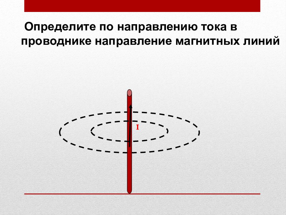 На рисунке указано положение участка проводника и направление магнитной определите направление тока