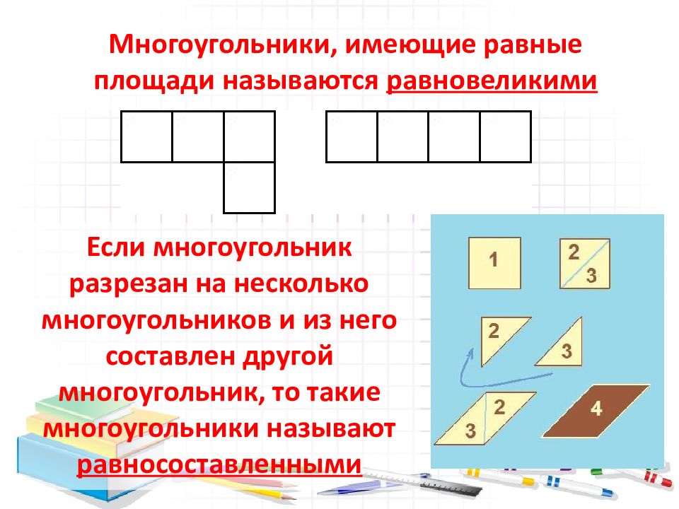 Понятие площади многоугольника площадь прямоугольника презентация 8 класс мерзляк