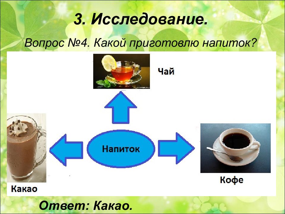 Проект завтрак для семьи