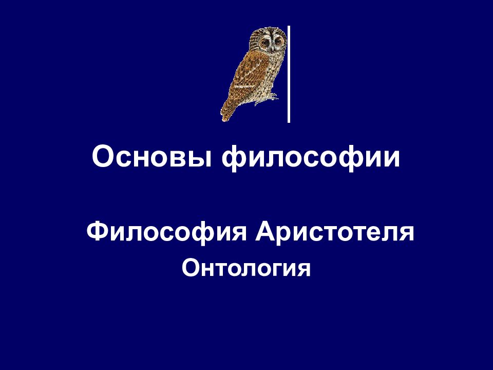 Основы философии