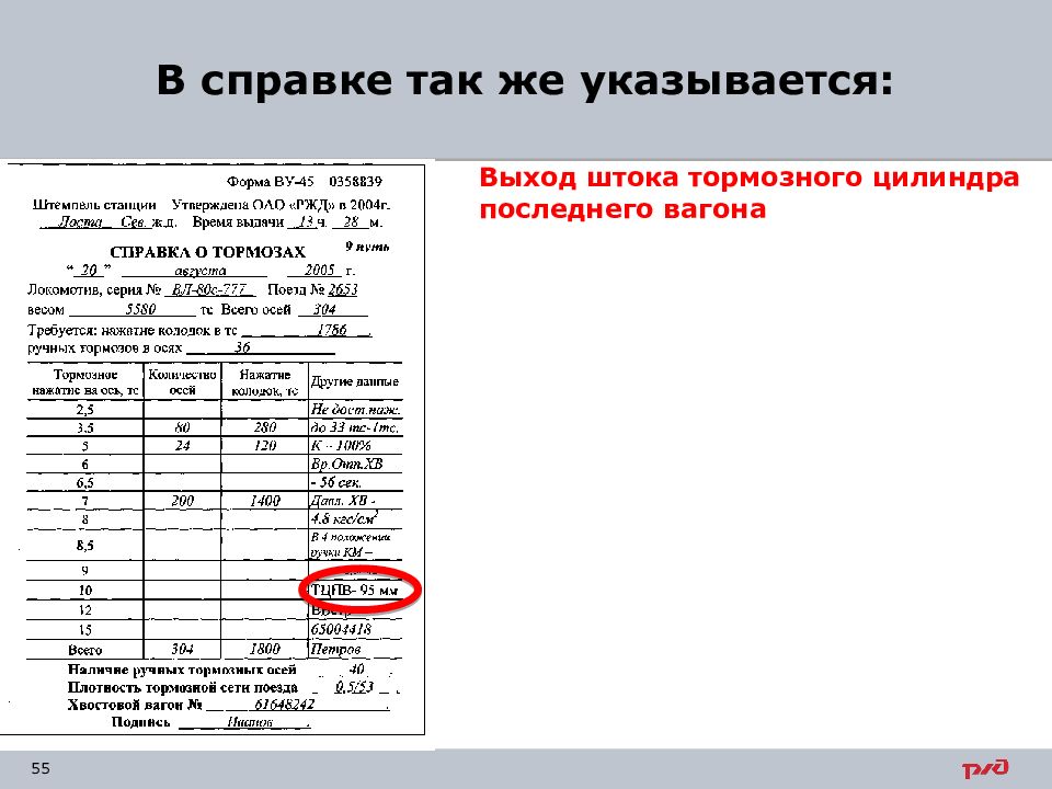 Расчет ву 45. Справка ву 45. Распечатать справку о тормозах. Справка ву-45 пассажирского поезда. Заполнение справки ву 45.