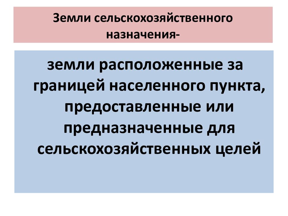 Понятие и состав земель населенных пунктов презентация