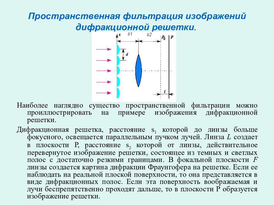 Пространственные и частотные алгоритмы фильтрации изображений. Дифракция фраунгофера на пространственной решетке. Пространственная фильтрация изображений. Пространственная фильтрация. Пространственная фильтрация.